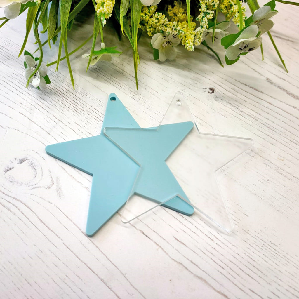3mm Coloured Acrylic Star
