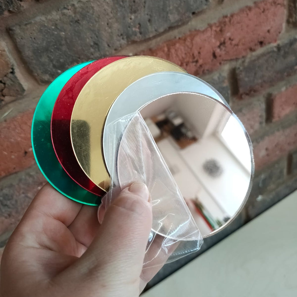 3mm Metallic Acrylic Bauble Blank COLOURS